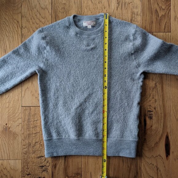 J. Crew Wallace Barnes 100% Merino Wool Thick Sweater Sweatshirt XS XXS - Picture 2 of 9
